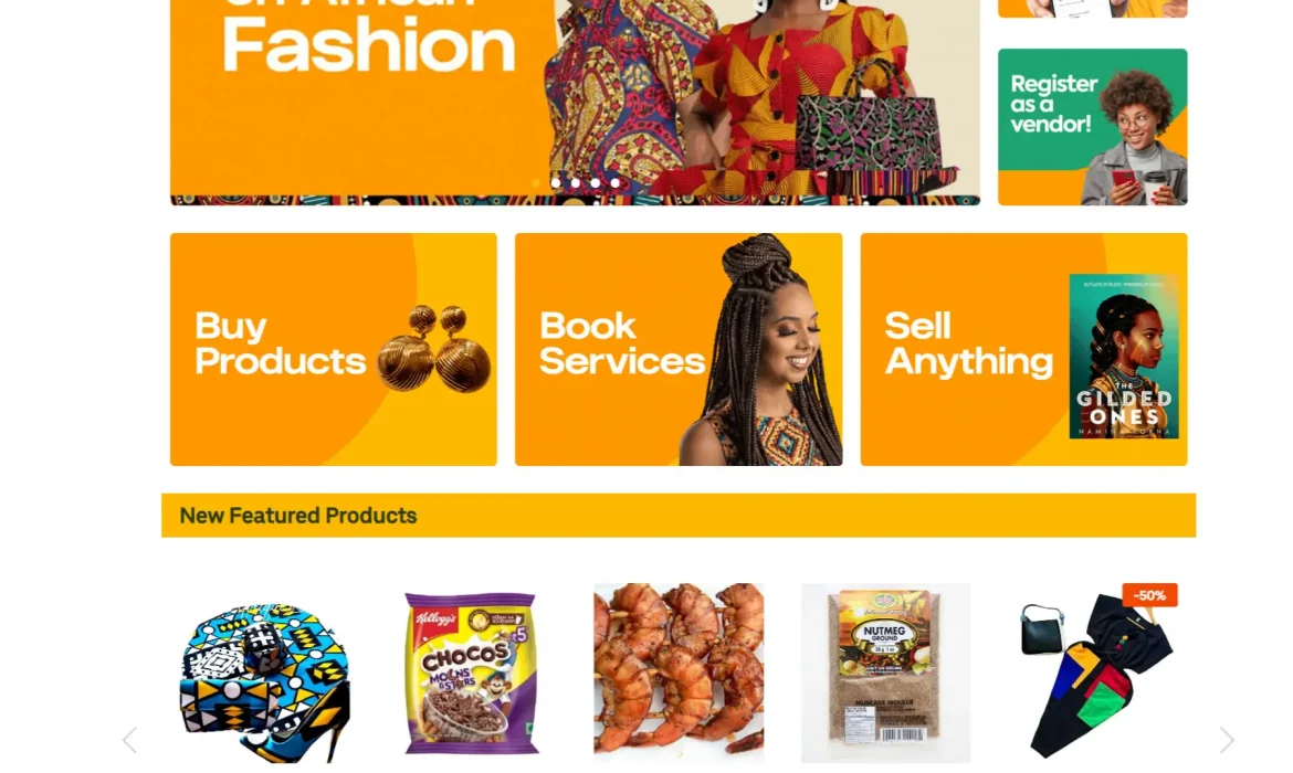 Multivendor Website Development for Africaribana by Jaranova, A website development agency in Ontario