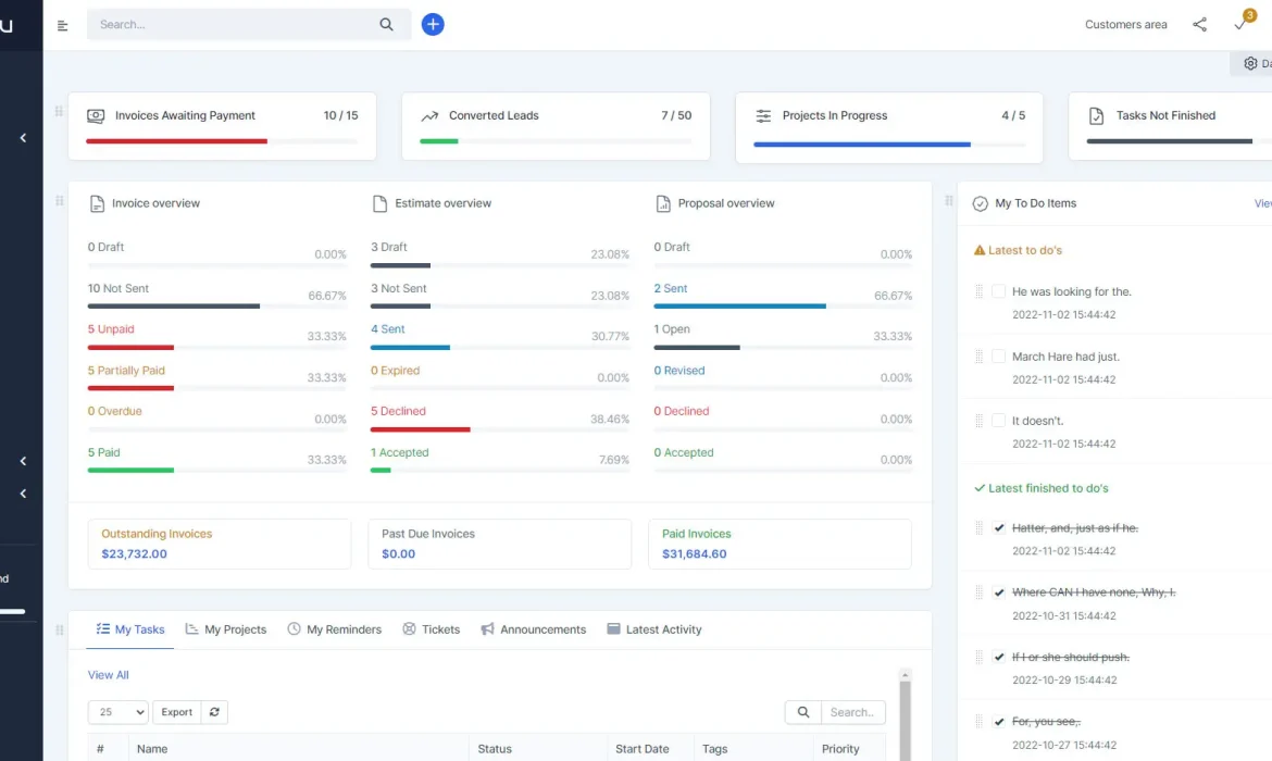 CRM web app development by Jaranova, a web development agency in Ontario and edmonton
